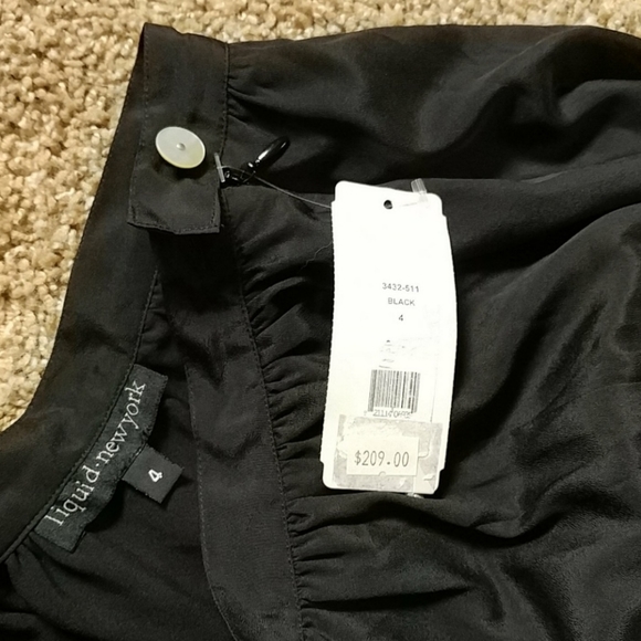 LIQUID NEWYORK SILK SKIRT - Picture 7 of 11